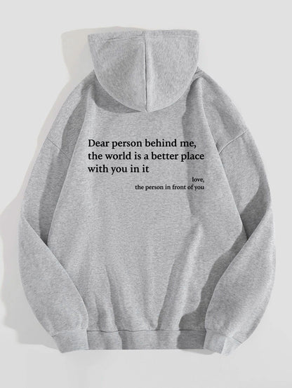 Printed Hoodie